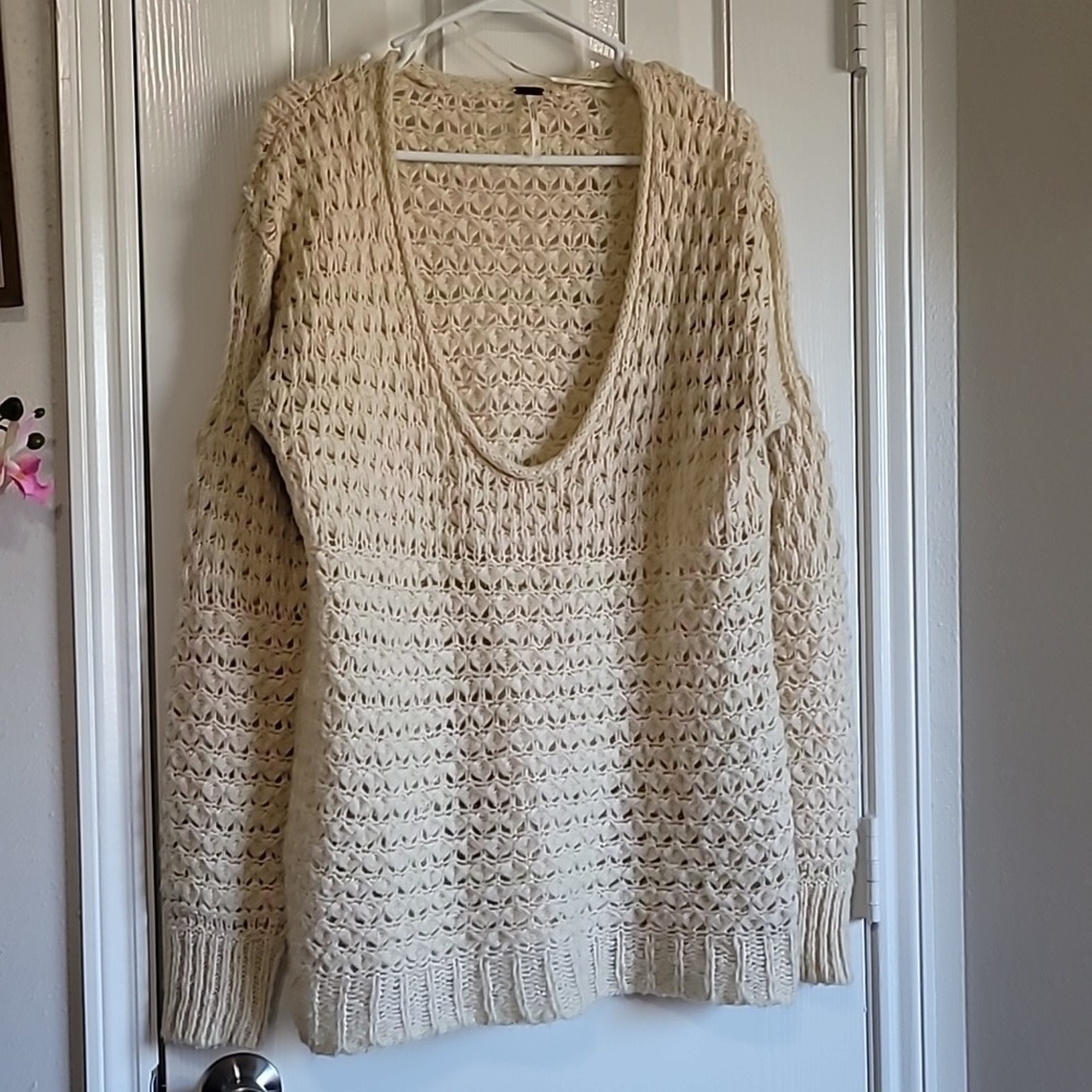 Free People Women's Oversized Sweater Size SP
